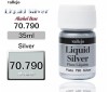 Acrylic Paint Model Color (35ml) - Silver (Alcohol Based)