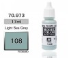 DISC.. Acrylic paint Model Color (17ml) - Matt Light Sea Grey