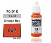 DISC.. Acrylic paint Model Color (17ml) - Matt Orange Red