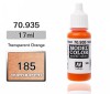 DISC.. Peinture Acrylique Model Color (17ml) - Transparent  Orang