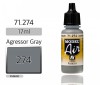 Acrylic paint Model Air (17ml)  - Agressor Gray