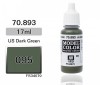 Acrylic paint Model Color (17ml) - Matt Us Dark Green