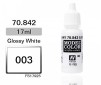 DISC.. Acrylic paint Model Color (17ml) - Matt Gloss White