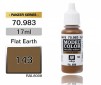 Acrylic paint Model Color (17ml) - Matt Flat Earth