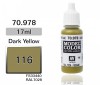 Peinture Acrylique Model Color (17ml) - Matt Dark Yellow