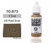 Acrylic paint Model Color (17ml) - Matt Us Field Drab