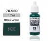 Acrylic paint Model Color (17ml) - Matt Black Green