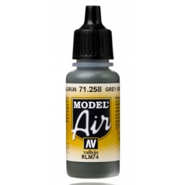 Acrylic paint Model Air (17ml)  - Gray Green RLM74