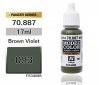 Acrylic paint Model Color (17ml) - Matt Brown Violet