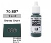 Acrylic paint Model Color (17ml) - Matt Bronze Green