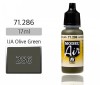 Peinture Acrylic Model Air (17ml) - UJA Olive Green