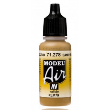 Acrylic paint Model Air (17ml)  - Sand Yellow RLM79