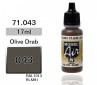 Acrylic paint Model Air (17ml)  - US Olive Drab