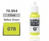 Acrylic paint Model Color (17ml) - Matt Yellow Green