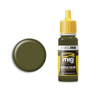 ACRYLIC COLOR IDF GREEN JAR 17ML