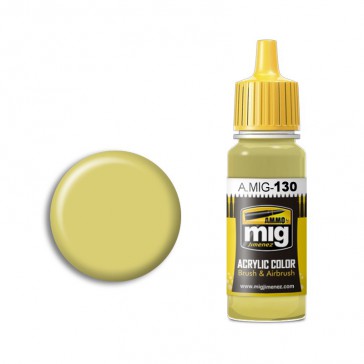 ACRYLIC COLOR FADED YELLOW JAR 17ML