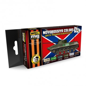 NOVOROSSIYA COLORS 6 JARS 17 ML