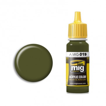 ACRYLIC COLOR 4BO RUSSIAN GREEN JAR 17ML