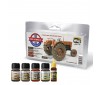 CIVIL VEHICLES WEATHERING SET 1 JAR 17 ML 4 JARS 35 ML