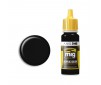 ACRYLIC COLOR MATT BLACK JAR 17ML