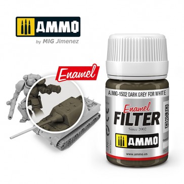 ENAMEL FILTER DARK GREY FOR WHITE JAR 35 ML