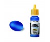 ACRYLIC COLOR WARHEAD METALLIC BLUE JAR 17ML