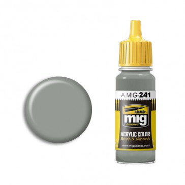 ACRYLIC COLOR FS 36440 LIGHT GULL GRAY JAR 17ML