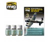 EARLY RAF FIGHTERS AND BOMBERS 3 JARS 35 ML