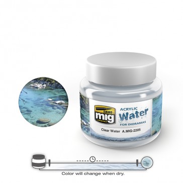 ACRYLIC WATER CLEAR WATER JAR 250 ML