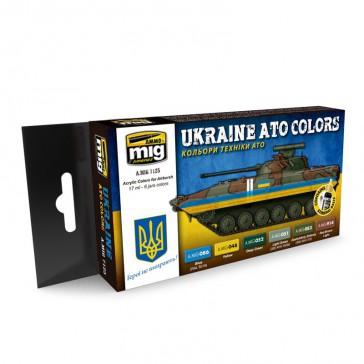 UKRAINE ATO COLORS 6 JARS 17 ML