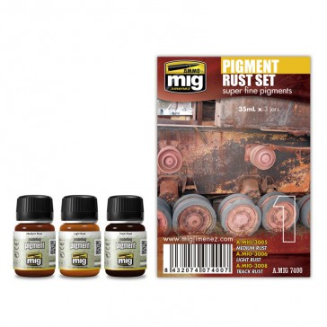 PIGMENT RUST SET 3 JARS 35 ML