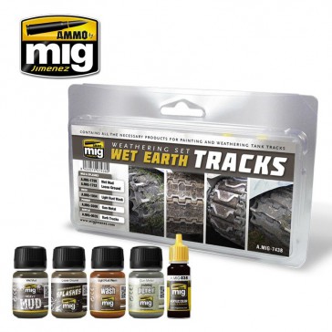 WET EARTH TRACKS 1 JAR 17 ML 4 JARS 35 ML