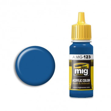 DISC.. ACRYLIC COLOR MARINE BLUE JAR 17ML