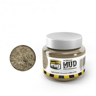 ACRYLIC MUD LIGHT EARTH GROUND JAR 250 ML