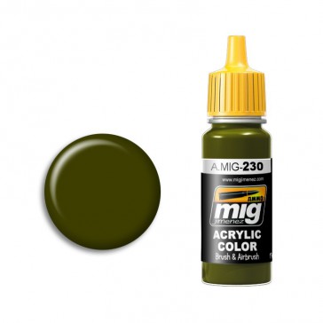 ACRYLIC COLOR RLM 82 CAMO GREEN JAR 17ML