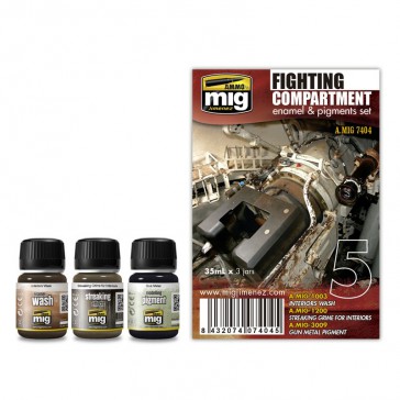 FIGHT COMPARTMENT SET 3 JARS 35 ML