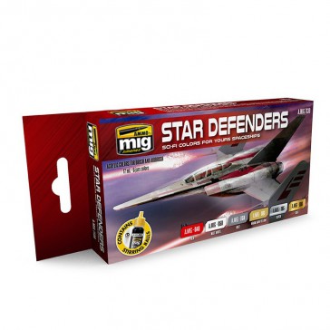 STAR DEFENDERS SCI-FI COLORS 6 JARS 17 ML