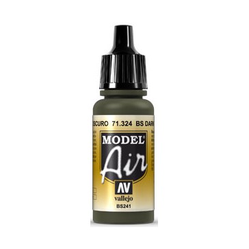 Peinture Acrylic Model Air (17ml) - BS Dark Green