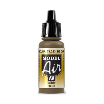 Peinture Acrylic Model Air (17ml) - BS Dark Earth