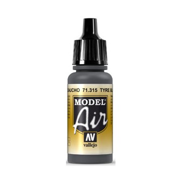 Peinture Acrylic Model Air (17ml) - Tyre Black