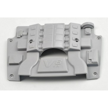 Scale engine hood