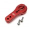 DISC.. Palonnier de direction en alu 25T Rouge 24mm