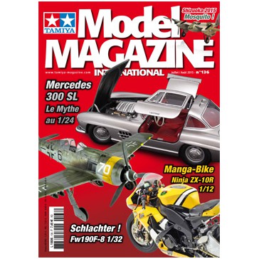 DISC.. Tamiya Model Magazine 136