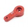 DISC.. Palonnier de direction court 17mm en alu 25T Rouge