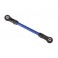 Suspension link, front upper, 5x68mm (1) (blue powder coated steel) (