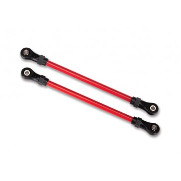 Suspension links, front lower, red (2) (5x104mm, powder coated steel)