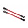 Suspension links, front lower, red (2) (5x104mm, powder coated steel)