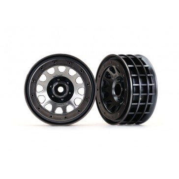 Wheels, Method 105 2.2 (black chrome, black chrome, beadlock) (beadlo