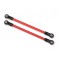 Suspension links, rear lower, red (2) (5x115mm, powder coated steel)