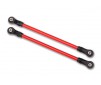 Suspension links, rear lower, red (2) (5x115mm, powder coated steel)